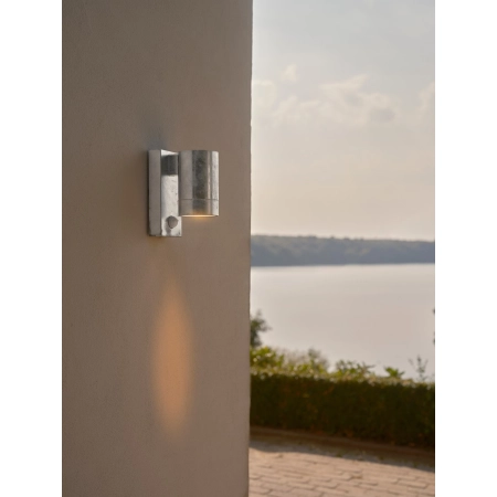 Kinkiet zewnętrzny ocynkowany IP54 z czujnikiem ruchu Tin NO21509131 - Nordlux